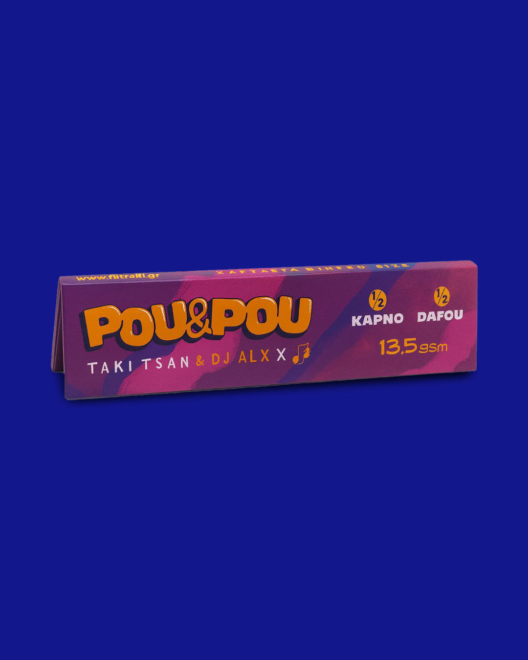 POU & POU® Rolling Papers - Taki Tsan & Dj ALX (5 τεμάχια)